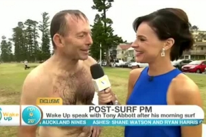 UM PRIMEIRO MINISTRO QUE FAZ SURF