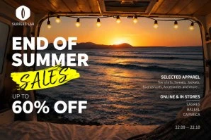 Surfers Lab lança saldos de fim de verão com descontos até 60%