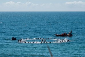 Sentida homenagem a Pedro Lima durante a 1ª Etapa da Liga Meo Surf 2020 na Figueira da Foz - Jorge Matreno/ANSurfistas