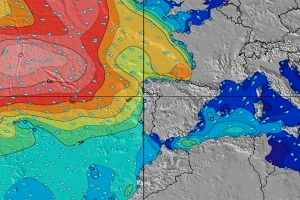 Mapa SurfForecast.com