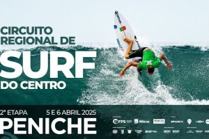 Circuito Regional de Surf do Centro regressa a Peniche este fim-de-semana