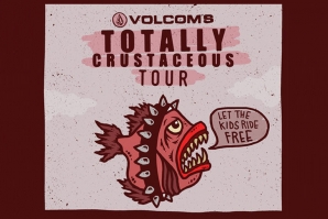 VOLCOM TOTALLY CRUSTACEOUS TOUR CHEGA EM MARÇO