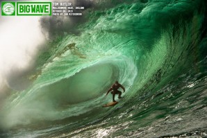Tom Butler numa das ondas finalistas para Melhor Tubo.