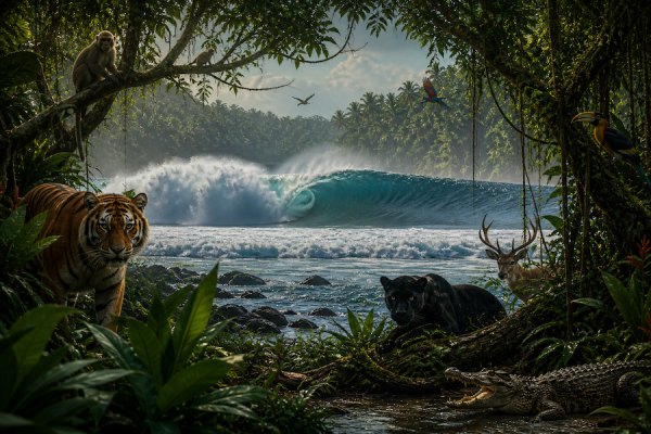 Em Grajagan sente-se que o surf é apenas uma pequena parte de algo muito maior