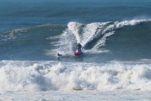 Sessão inédita de step off na Praia de Espinho