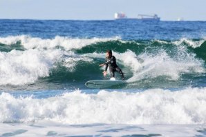 João Dantas já alcançou a final do quadro principal de longboard.