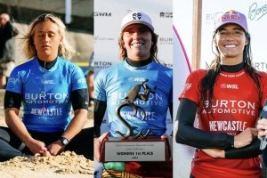 A três "mosqueteiras" do Surf Luso