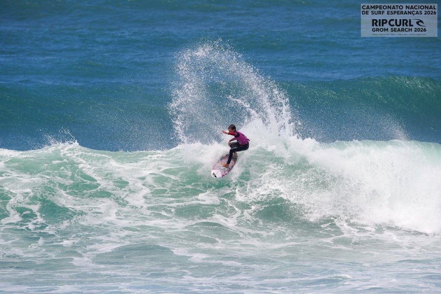 Nauê Brasil faz 18.50 pontos na final e confirma estatuto na nova geração no Rip Curl Grom Search 2026