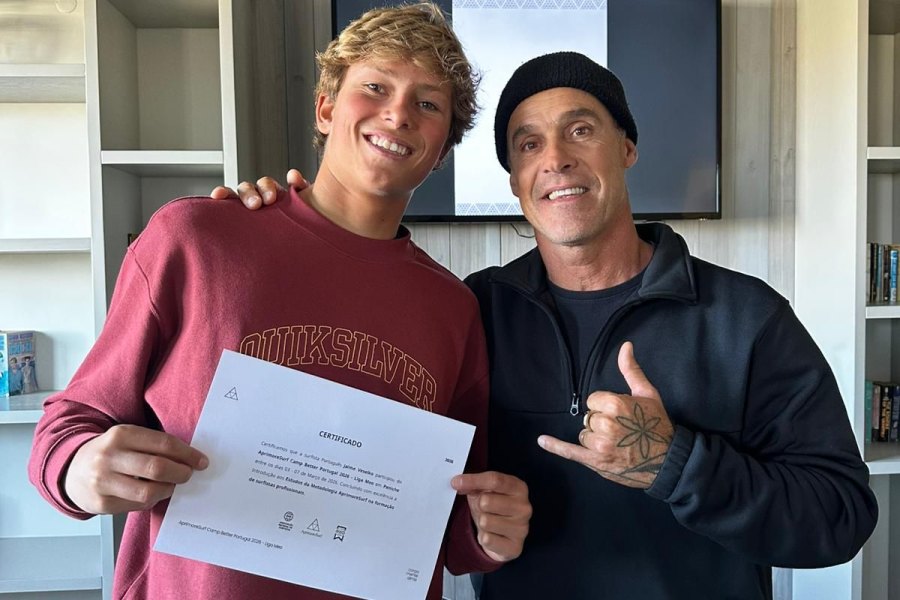 Jovens talentos do surf nacional estagiaram com Leandro Dora no Surf Camp Better Portugal