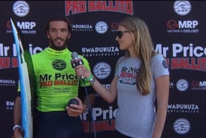 Mr. Price Pro Ballito: Frederico Morais brilhou esta manhã