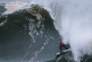 O tipo de ondas que marcou o primeiro dia de prova.