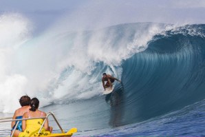 Tyson Williams em Teahupoo em 2015.