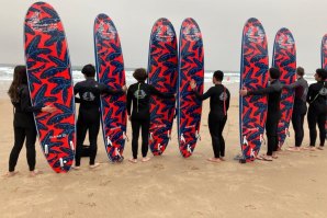 Soulspot Surfschool dinamizou um evento de incentivo ao bem-estar físico no contexto pós-pandémico