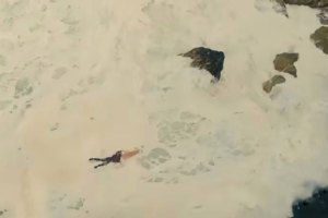 Os momentos assustadores de Matt Conger na Nazaré &quot;quando a sessão de surf se tornou numa sessão de escalada&quot;