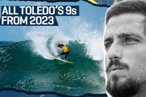As várias ondas de 9 pontos surfadas por Filipe Toledo no CT 2023