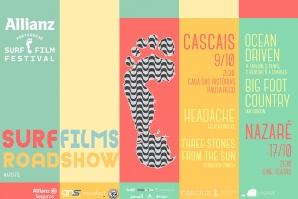 ALLIANZ PORTUGUESE SURF FILM FESTIVAL – O SURF FILMS ROADSHOW VAI ATÉ CASCAIS E NAZARÉ