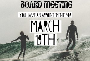 Boardmeeting 2023 -  &quot;Desconstruir&quot; a seriedade do surf - dia 19 de Março na Praia da Cabana do Pescador