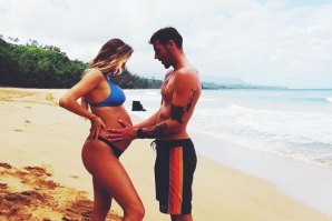 O bebé de Alana Blanchard e Jack Freestone já nasceu