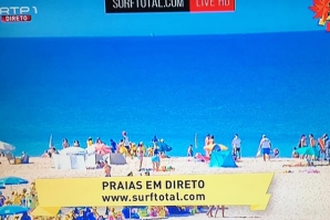 Câmaras HD Surftotal diariamente na RTP1