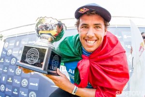 Vasco Ribeiro quando foi Campeão Mundial Junior WSL