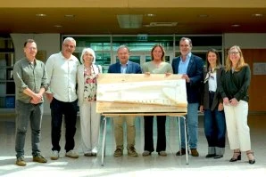 Maria Salgado no centro desta merecida homenagem