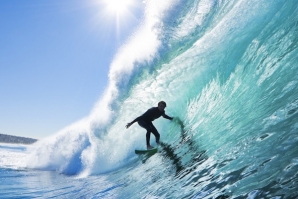 O tubo é a manobra mais procurada pelo surfista