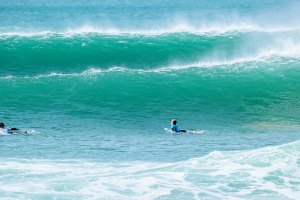 O line up em Taghazout