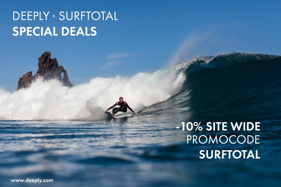 SURFTOTAL E DEEPLY CRIAM PROMOCODE PARA DESCONTOS EM COMPRAS ONLINE