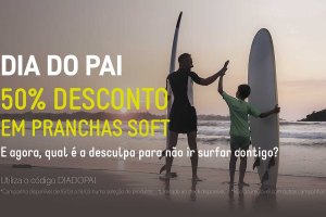 50% Desconto em Softboards na Surfers Lab - até dia 19 março.