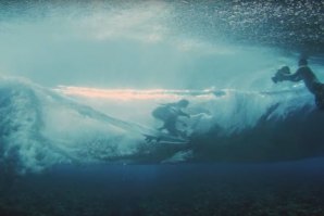 UMA SESSÃO DE SURF FILMADA INTEIRA DEBAIXO DE ÁGUA