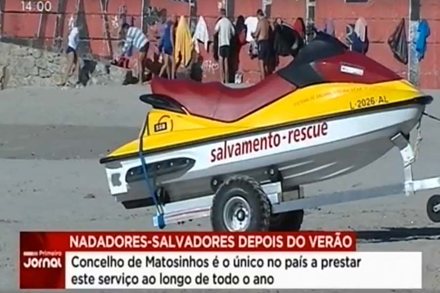 Notícia refere que o Concelho de Matosinhos é o único a prestar este serviço ao longo do ano.