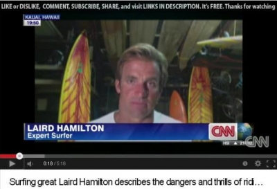 LAIRD HAMILTON NÃO ACREDITA NO RECORDE DE BURLE