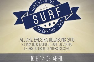ERICEIRA SURF CLUBE COM ORGANIZAÇÃO DUPLA A 16 E 17 DE ABRIL