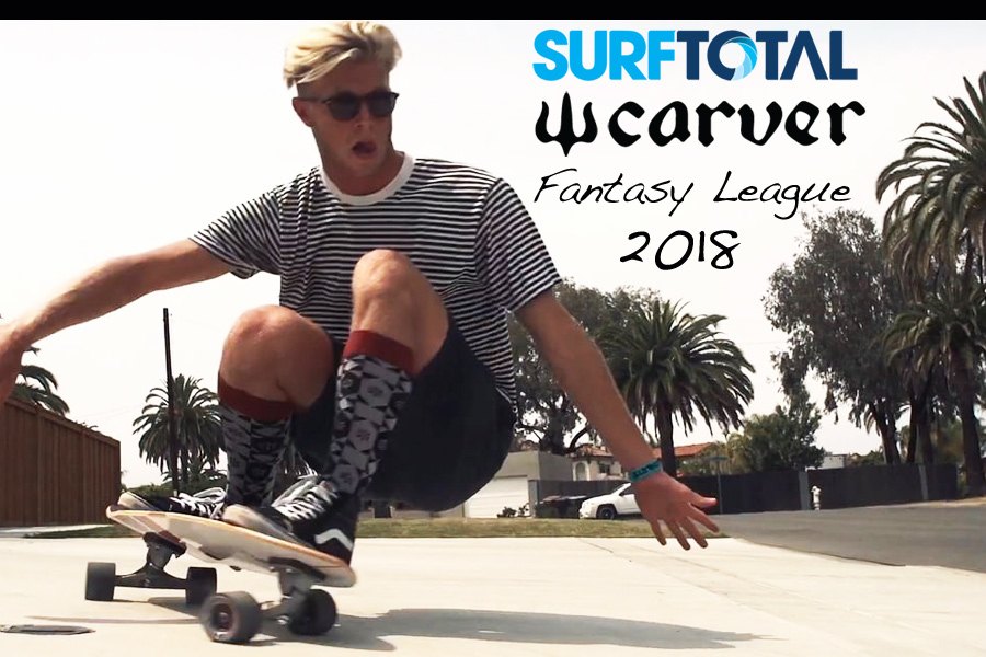 Junta-te à Surftotal Fantasy by Carver Skateboards e habilita-te a prémios.
