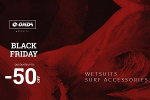 Black Friday na ONDA Wetsuits - Descontos até 50%!