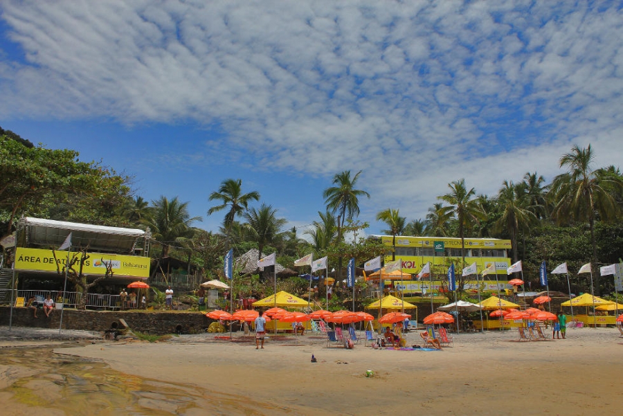 A praia da Tiririca acolhe mais um evento da perna brasileira