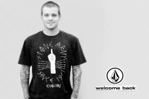 RYAN SHECKLER ESTÁ DE VOLTA À VOLCOM