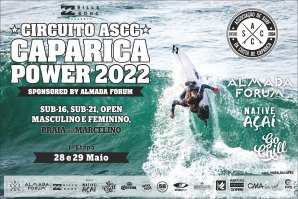 Inscrições para a primeira etapa do Circuito ASCC Caparica Power 2022 quase a encerrar