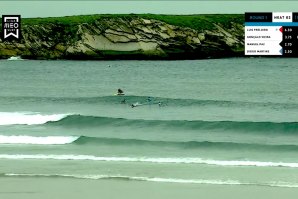 Ultima etapa da Liga Meo Surf arrancou esta manhã na praia do Lagide