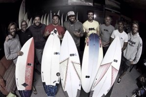 Uma parte do team ORG Surfboards