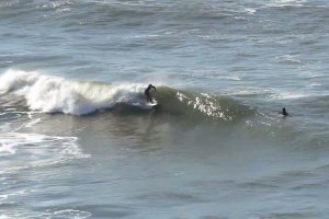 O surf no final de Outubro na Crazy Left e nos Coxos