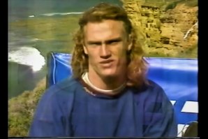 Uma entrevista com Chris Davidson, em 1996, depois de ter derrotado Slater com 19 anos em Bells Beach