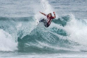 Camilla Kemp em ação no Ballito Pro este fim de semana. 