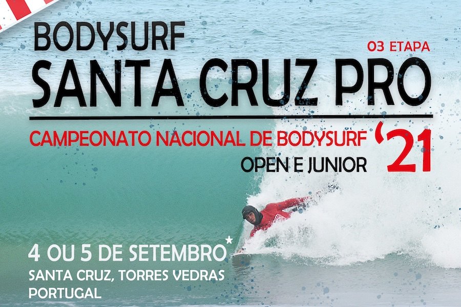 Nacional de Bodysurf regressa a 4 e 5 de setembro à praia de Santa Cruz, em Torres Vedras.