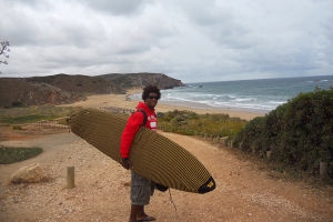 Carlos Andrade - dos &#039;courts&#039; para as ondas da Ericeira