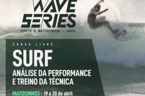 Inscrições abertas para o curso de formação &quot;Surf – Análise da Performance e Treino da Técnica”