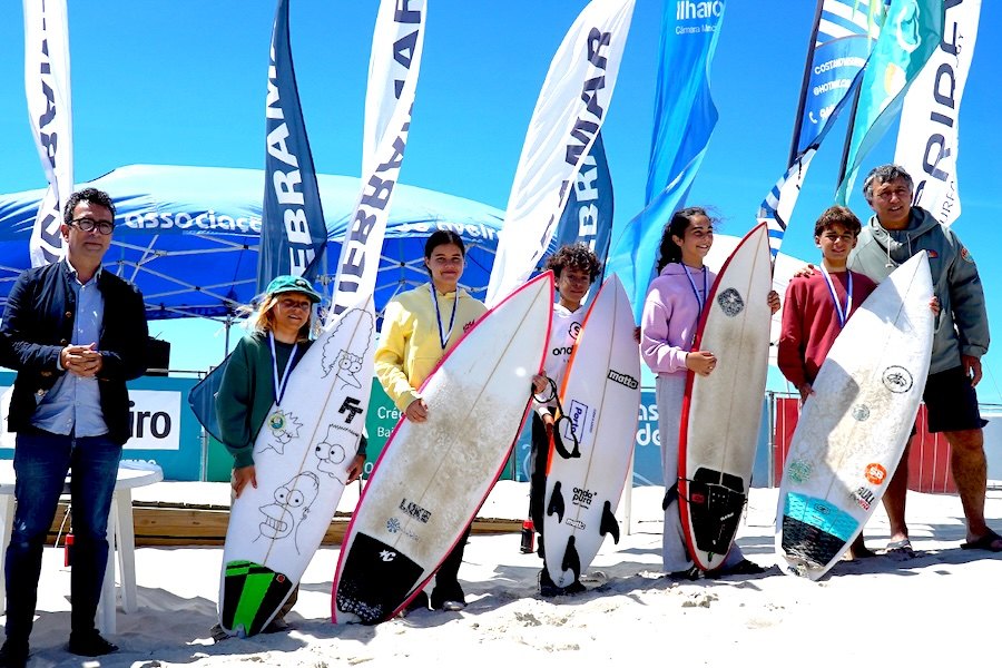 Costa Nova decidiu os campeões regionais de Surf do Norte 2026
