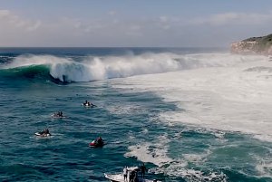 Cape Solander mostrou as garras, sessão pesada desafia os mais corajosos