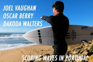 Surfistas Australianos provam que Surfar é Divertido, na Ericeira