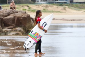 Teresa Bonvalot esteve desencontrada com as ondas no seu heat dos quartos de final